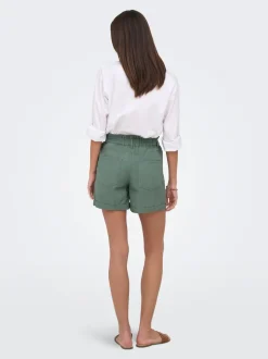 Discount JDYZIZZY Høj talje Loose fit Shorts Dame Shorts|Double Denim