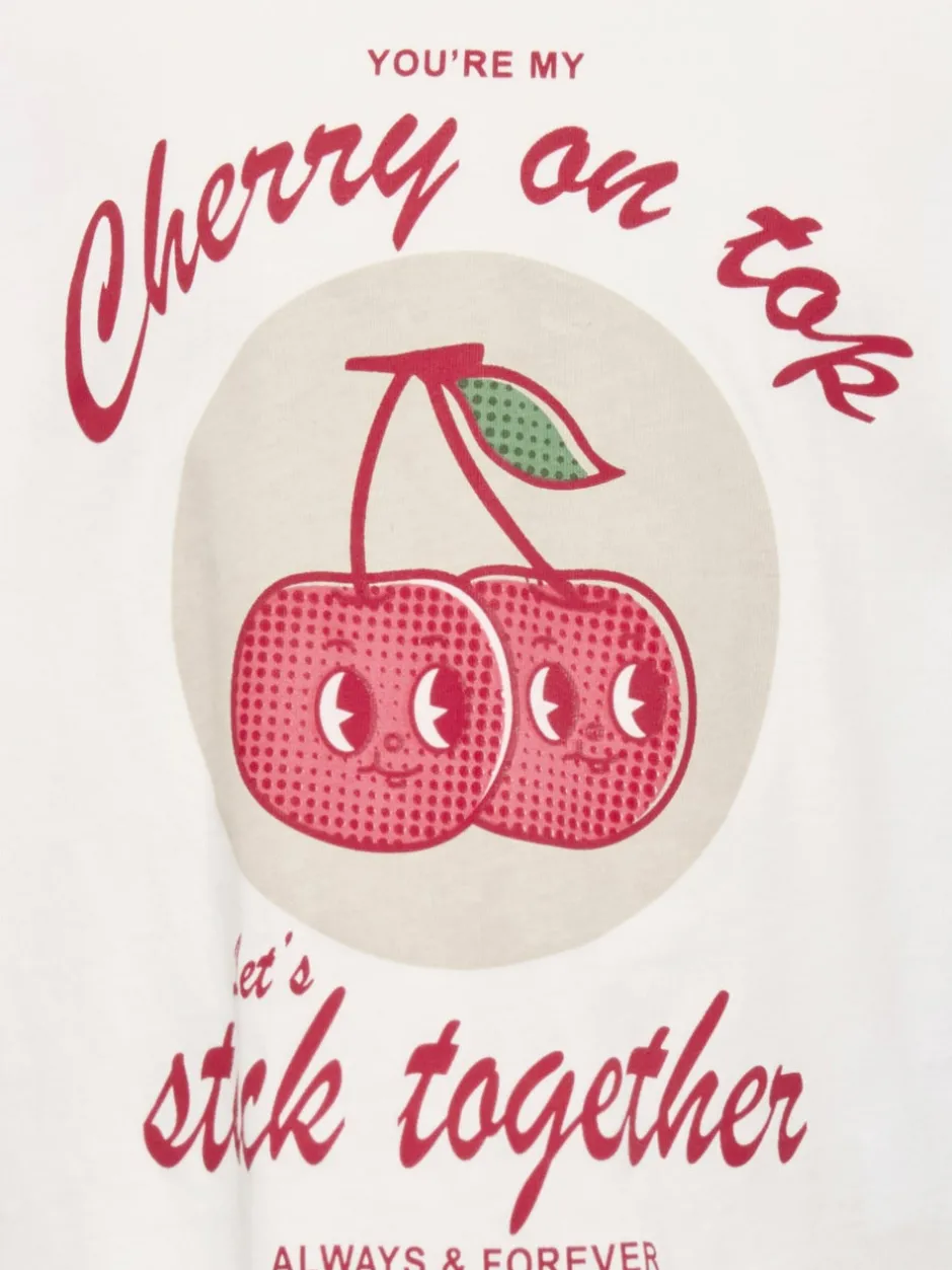 New KMGCHARLOTTE T-shirt Børn Tøj·Toppe