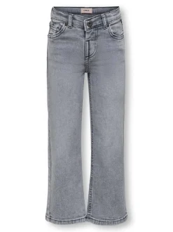 New KMGJUICY Mellemhøj talje Wide leg fit Jeans Børn Tøj·Jeans
