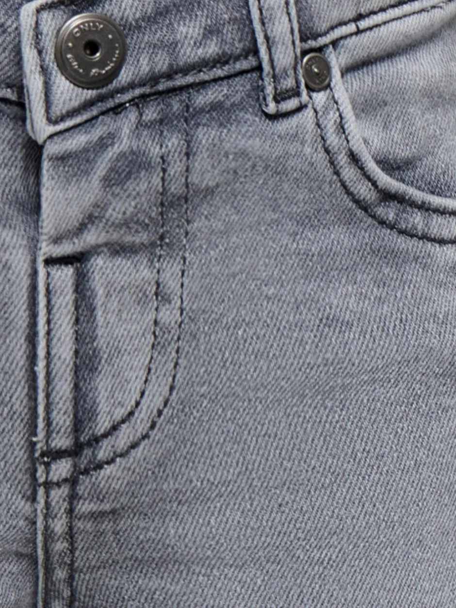 New KMGJUICY Mellemhøj talje Wide leg fit Jeans Børn Tøj·Jeans