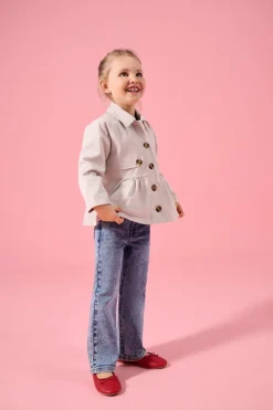 Clearance KMGJUICY Mellemhøj talje Wide leg fit Jeans Børn Tøj·Jeans