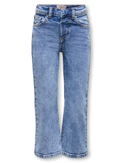 Clearance KMGJUICY Mellemhøj talje Wide leg fit Jeans Børn Tøj·Jeans