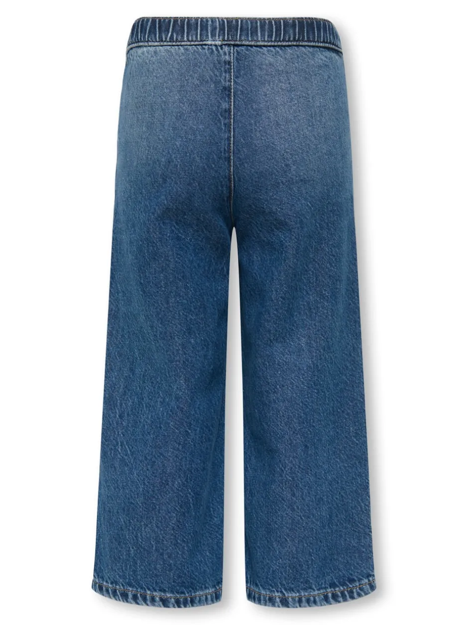 Online KMGPIERCE Bred pasform - beskåret Jeans Børn Tøj·Jeans