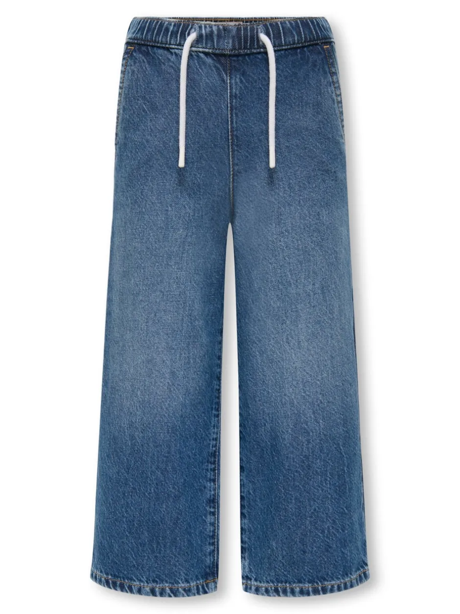 Online KMGPIERCE Bred pasform - beskåret Jeans Børn Tøj·Jeans
