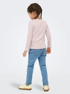 Best KMGRAIN Mellemhøj talje Skinny fit Jeans Børn Tøj·Jeans