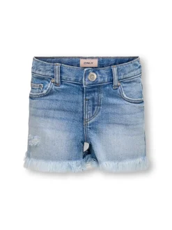 Outlet KMGROBYN Straight fit Denim-shorts Børn Tøj·Shorts