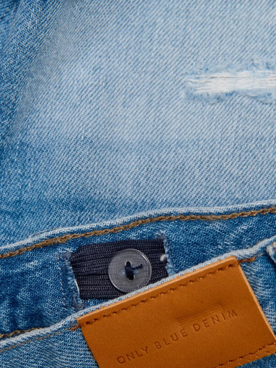 Outlet KMGROBYN Straight fit Denim-shorts Børn Tøj·Shorts