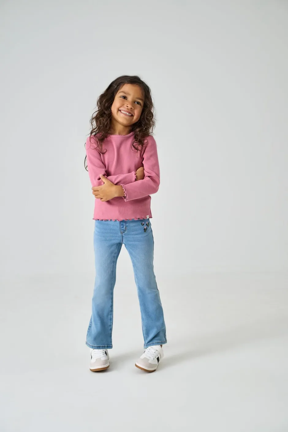 Sale KMGROYAL Flared fit Jeans Børn Tøj·Jeans