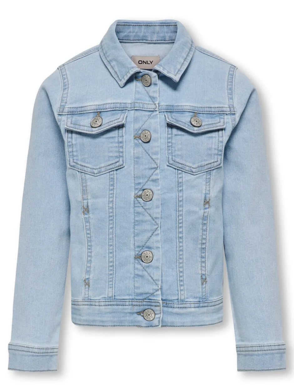 Outlet KMGSARA Denimjakke Børn Tøj·Jakker