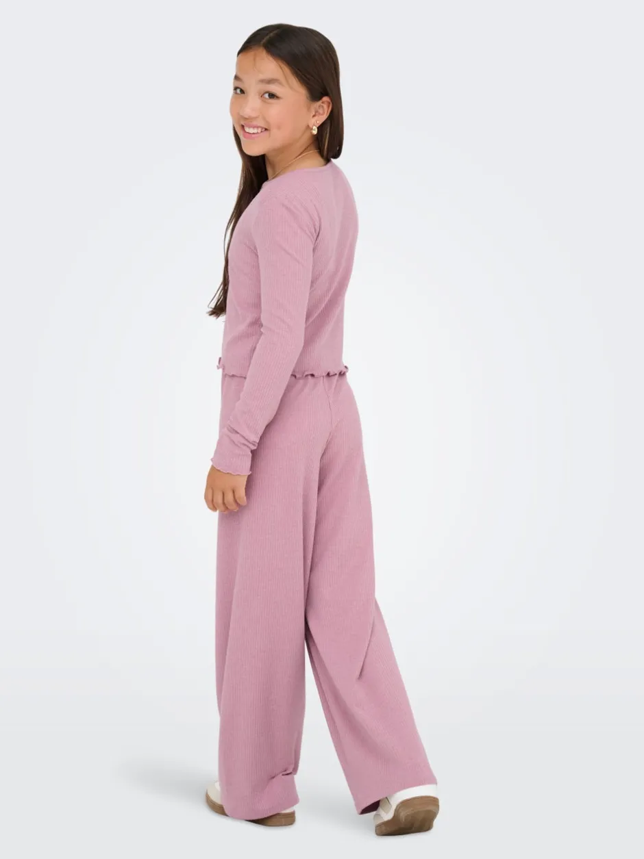 Outlet KOGALLY Wide leg fit Bukser Børn Tøj·Bukser