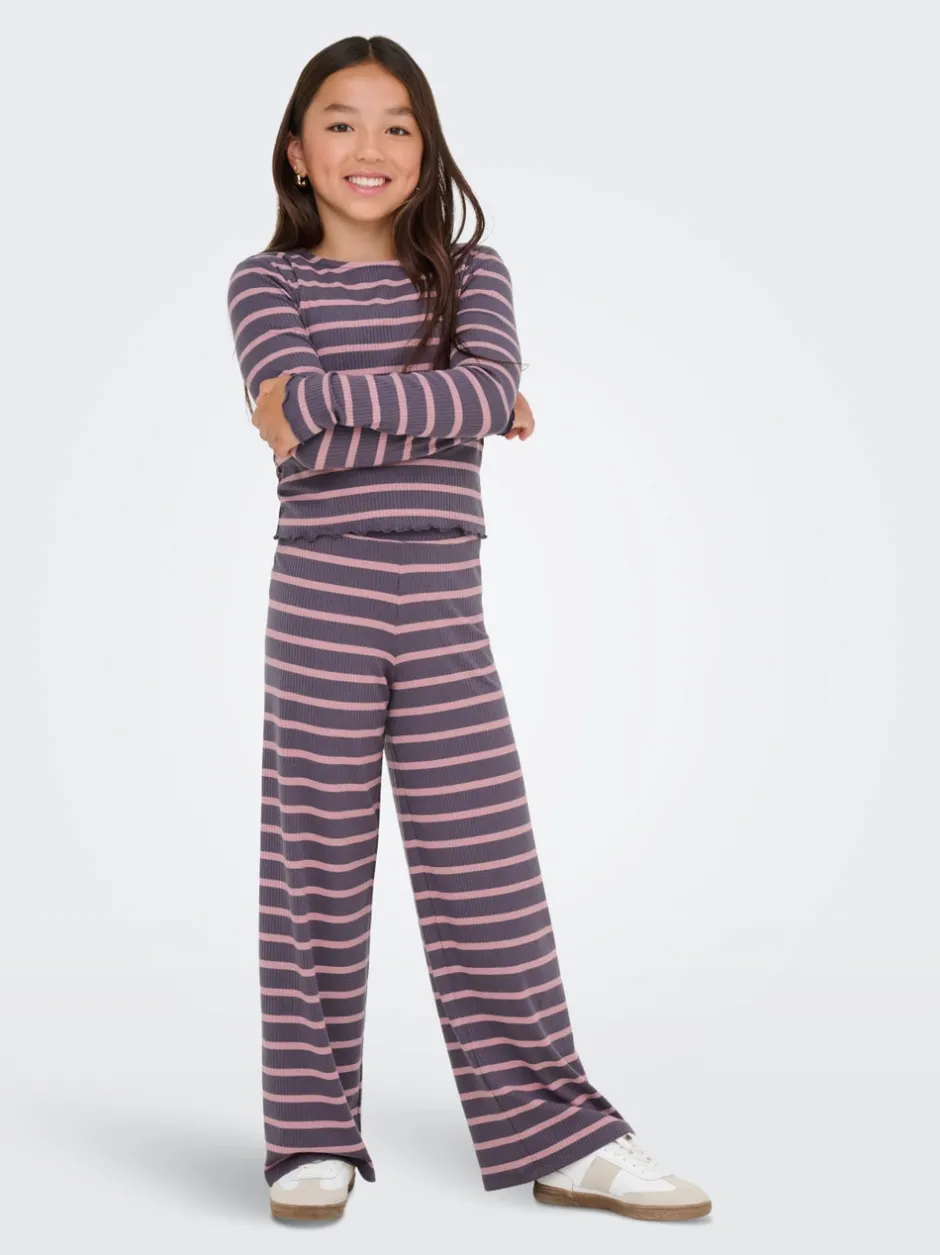 Sale KOGALLY Wide leg fit Bukser Børn Tøj·Bukser