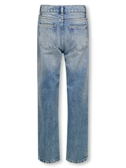 New KOGAUTHENTIC Høj talje Straight fit Jeans Børn Tøj·Jeans