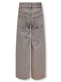 Sale KOGBAXTER Høj talje Wide leg fit Jeans Børn Tøj·Jeans