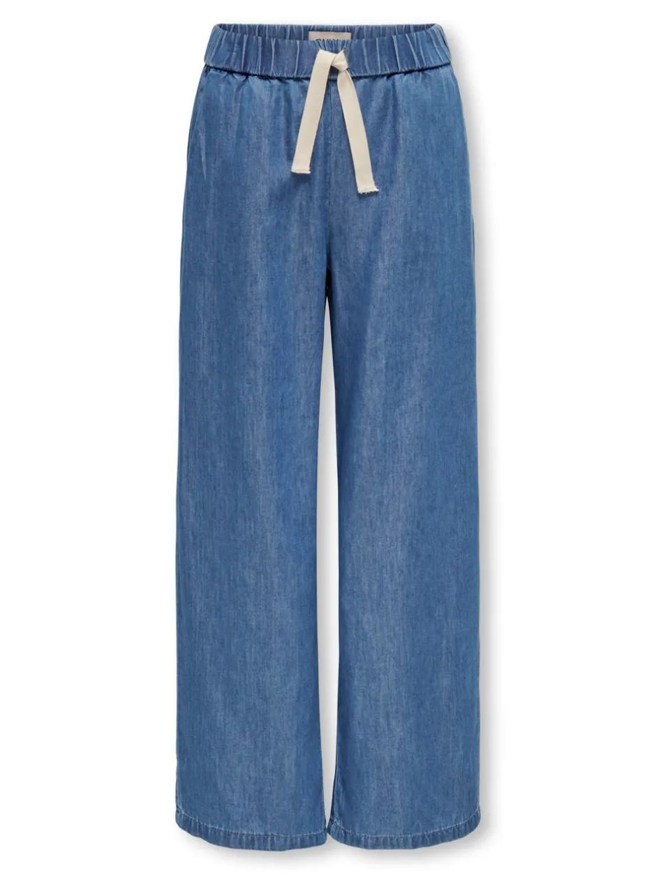Clearance KOGBEA Wide leg fit Jeans Børn Tøj·Bukser