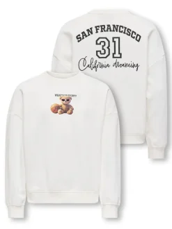 New KOGBILA Sweatshirt Børn Tøj·Sweatshirts