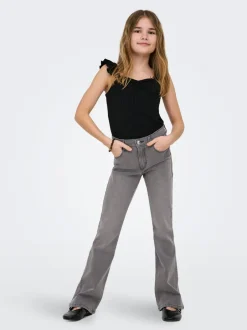 Sale KOGBLAIR Mellemhøj talje Flared fit Jeans Børn Tøj·Jeans