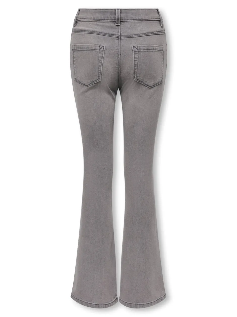 Sale KOGBLAIR Mellemhøj talje Flared fit Jeans Børn Tøj·Jeans