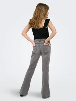 Sale KOGBLAIR Mellemhøj talje Flared fit Jeans Børn Tøj·Jeans