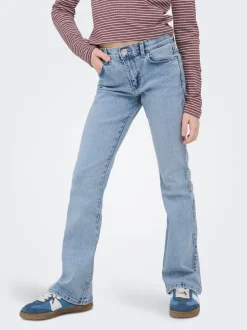 Online KOGBLAIR Mellemhøj talje Flared fit Jeans Børn Tøj·Jeans