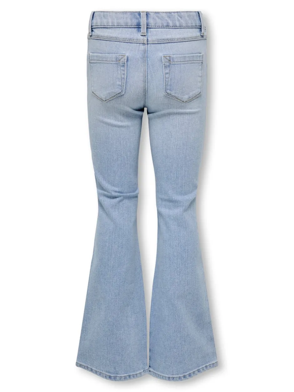 Online KOGBLAIR Mellemhøj talje Flared fit Jeans Børn Tøj·Jeans