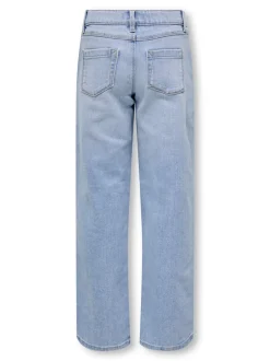 New KOGBLAIR Mid rise Wide leg fit Jeans Børn Tøj·Jeans