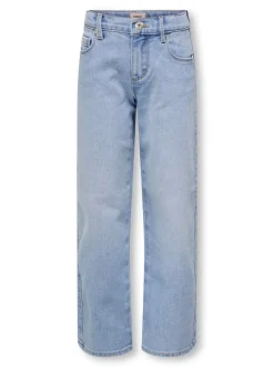 New KOGBLAIR Mid rise Wide leg fit Jeans Børn Tøj·Jeans
