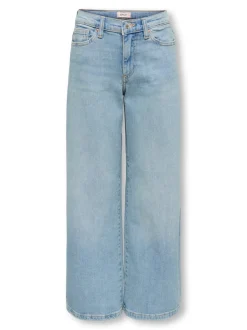 Best KOGBROOME Høj talje Wide leg fit Jeans Børn Tøj·Jeans