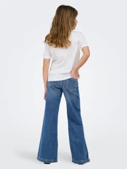 Outlet KOGCALIFORNIA Mellemhøj talje Flared fit Jeans Børn Tøj·Jeans