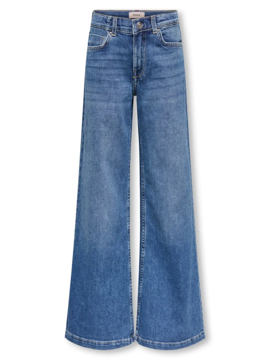 Outlet KOGCALIFORNIA Mellemhøj talje Flared fit Jeans Børn Tøj·Jeans