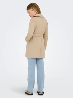 Discount KOGCHLOE Trenchcoat Børn Tøj·Jakker Og Frakker
