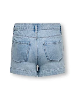 Clearance KOGCOMET Mellemhøj talje Wide leg fit Denim-shorts Børn Tøj·Shorts