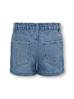 Clearance KOGCOMET Mellemhøj talje Wide leg fit Denim-shorts Børn Tøj·Shorts
