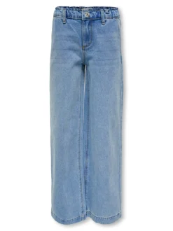New KOGCOMET Normal talje Wide leg fit Jeans Børn Tøj·Jeans