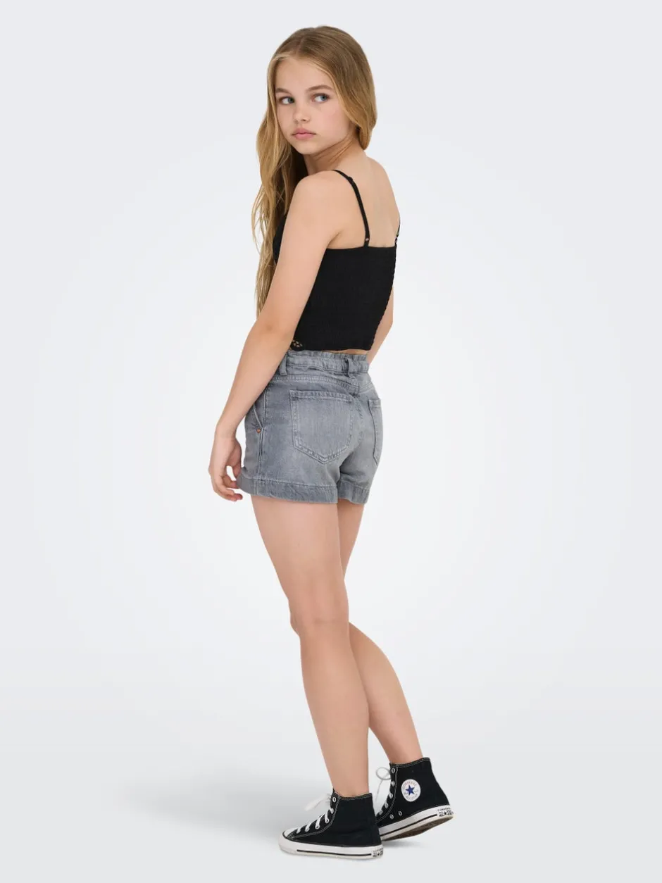 KOGCOMET Wide leg fit Denim-shorts Børn Tøj·Shorts