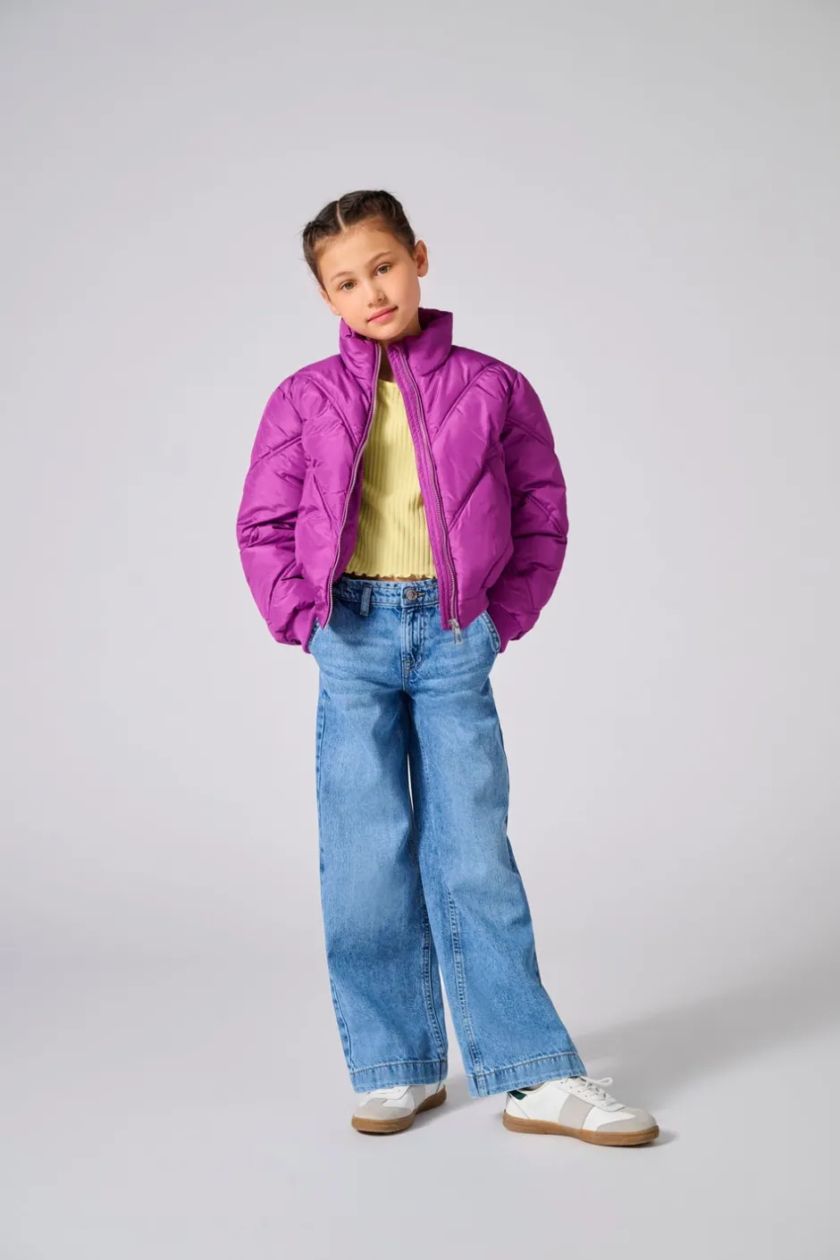 KOGCOMET Wide leg fit Jeans Børn Tøj·Jeans