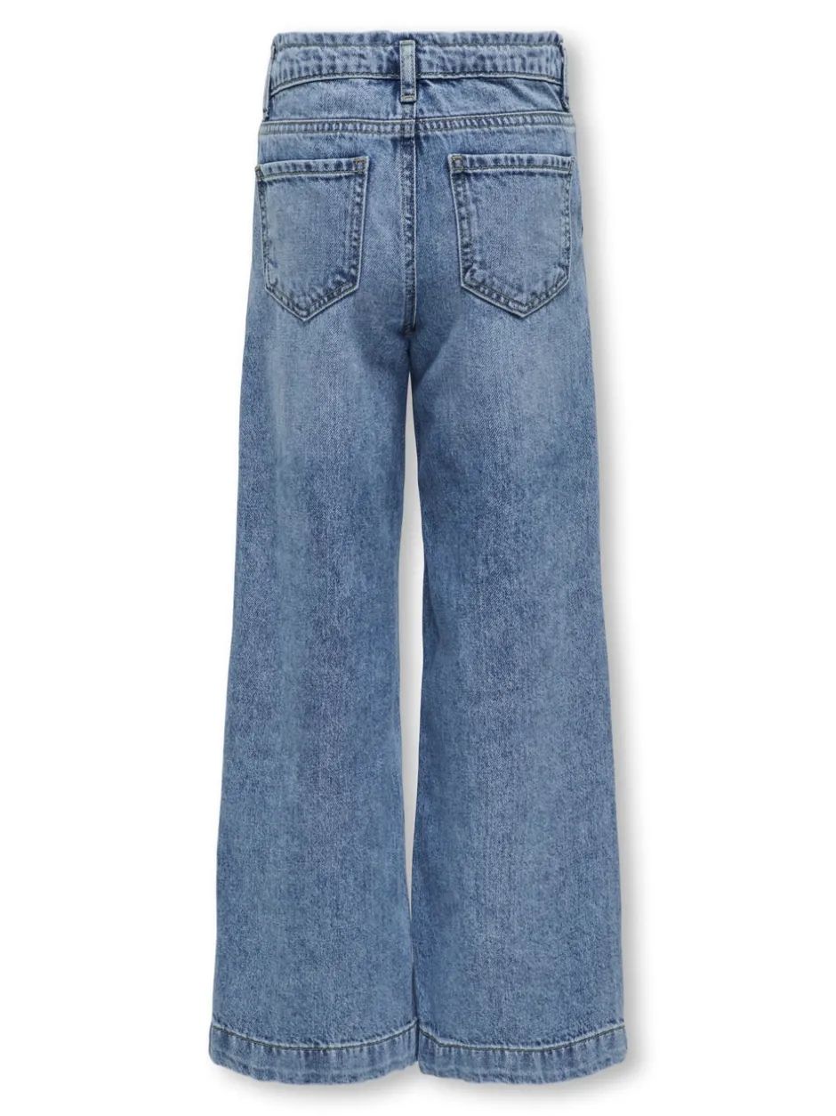 KOGCOMET Wide leg fit Jeans Børn Tøj·Jeans