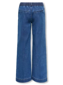 KOGDEIA Høj talje Wide leg fit Jeans Børn Tøj·Jeans