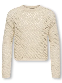 Discount KOGDONNA Striktrøje Børn Tøj·Strik & Cardigans