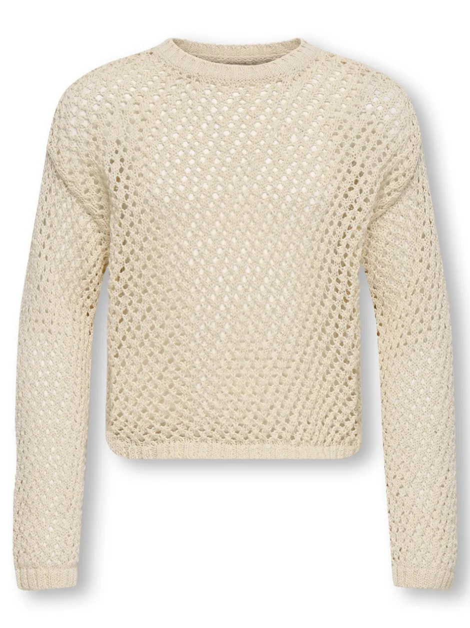 Discount KOGDONNA Striktrøje Børn Tøj·Strik & Cardigans