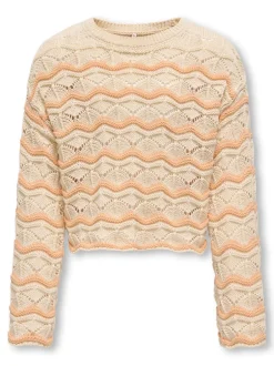 Online -KOGDONNA Striktrøje Børn Tøj·Strik & Cardigans