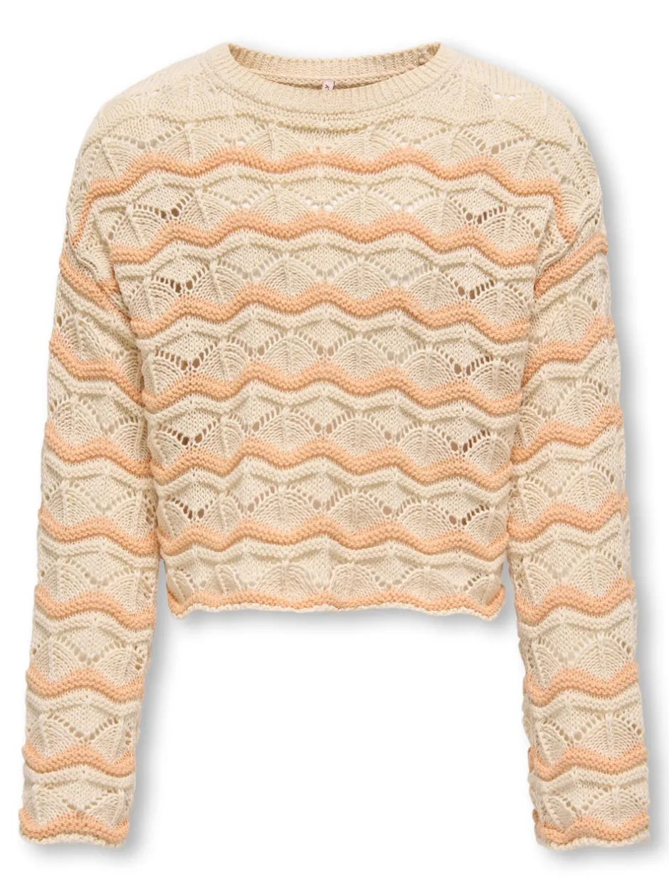 Online -KOGDONNA Striktrøje Børn Tøj·Strik & Cardigans