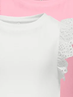 Discount KOGDREA 2-pack Top Børn Tøj·Toppe