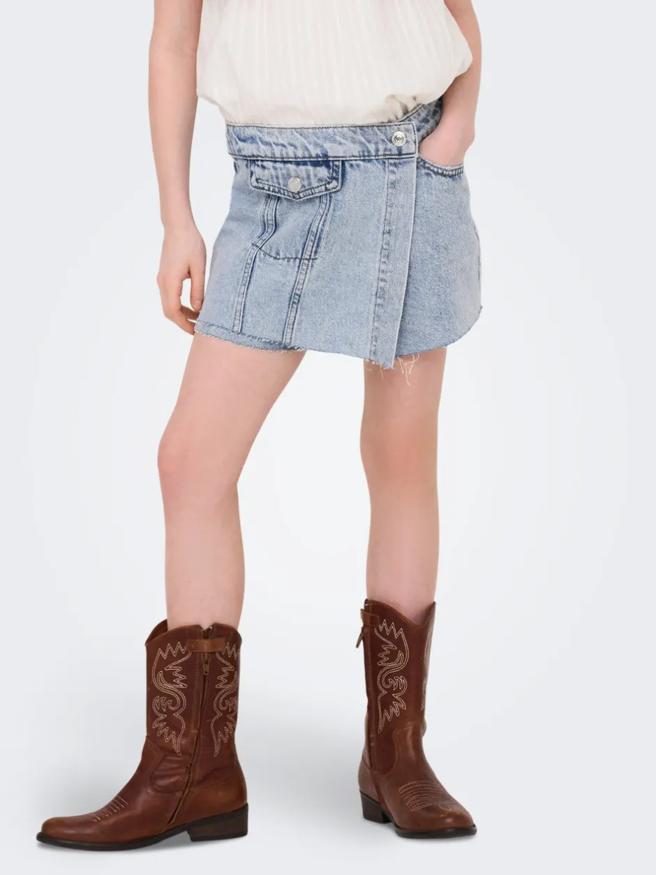 Online KOGELLA Denim Denim-nederdel Mininederdel Børn Tøj·Nederdele