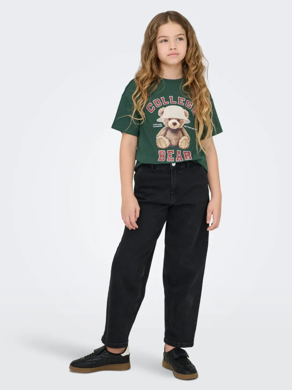 Clearance KOGGIA Baggy fit Jeans Børn Tøj·Jeans
