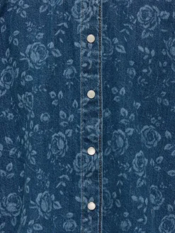Outlet KOGGRACE Denim-skjorte Børn Tøj·Toppe|Tøj·Skjorter