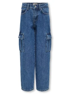 Sale KOGHARMONY Wide leg fit Jeans Børn Tøj·Jeans
