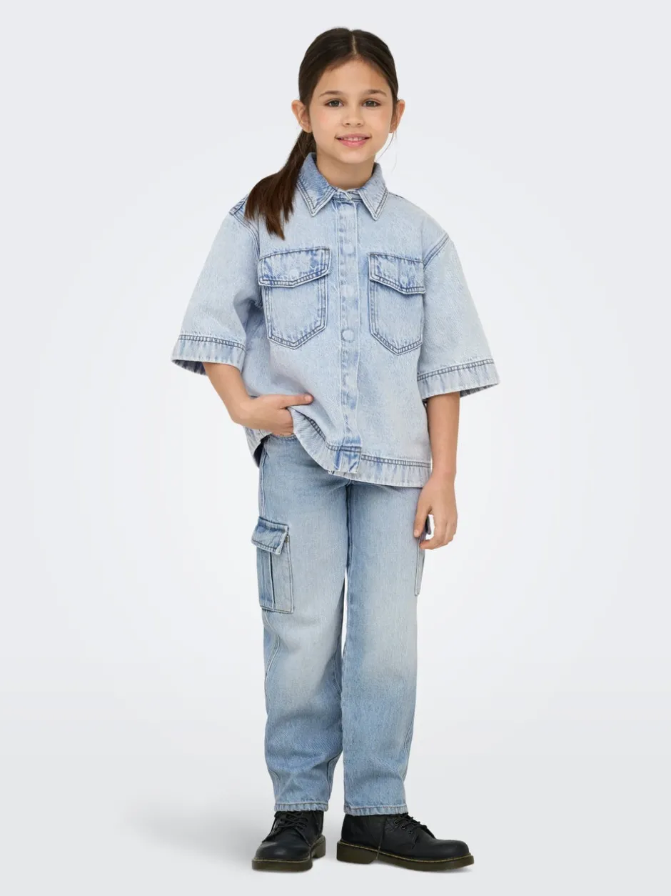 New KOGHARMONY Wide leg fit Jeans Børn Tøj·Jeans