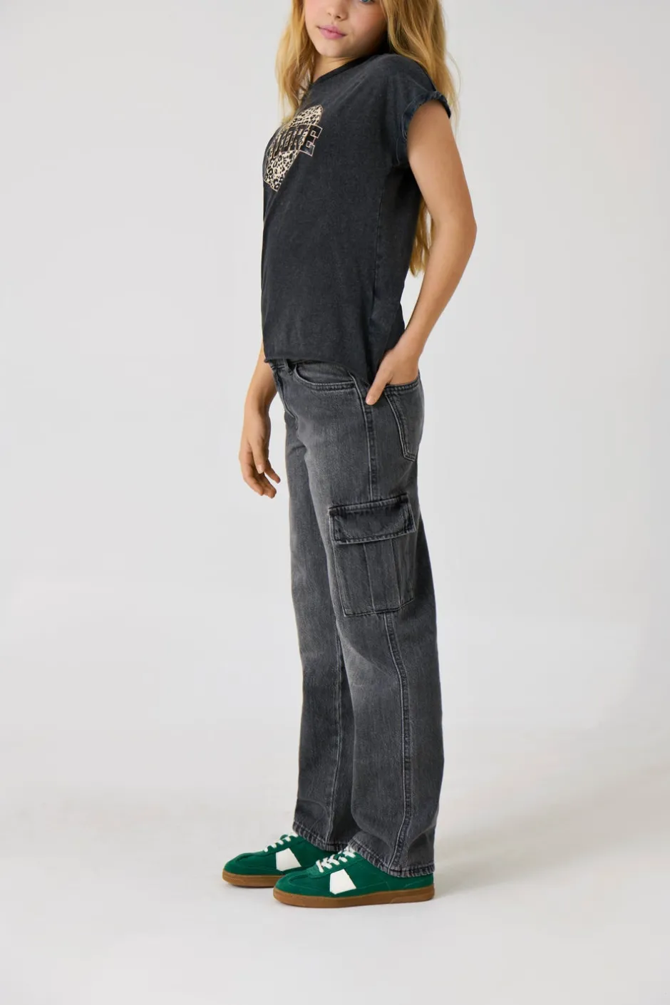 Best KOGHARMONY Wide leg fit Jeans Børn Tøj·Jeans