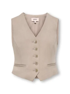 New KOGHATTIE-IRIS Tailored vest Børn Tøj·Jakker Og Frakker