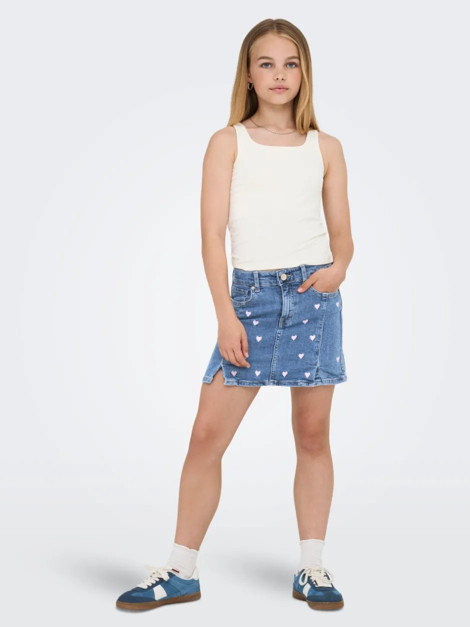 Sale KOGHOXTON Denim Denim-nederdel Kort nederdel Børn Tøj·Nederdele